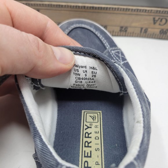 Sperry boys size 10W, Halyard H&L boat shoe - Picture 6 of 6